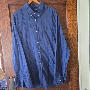 GAP Blue Casual Button-Down Shirt
